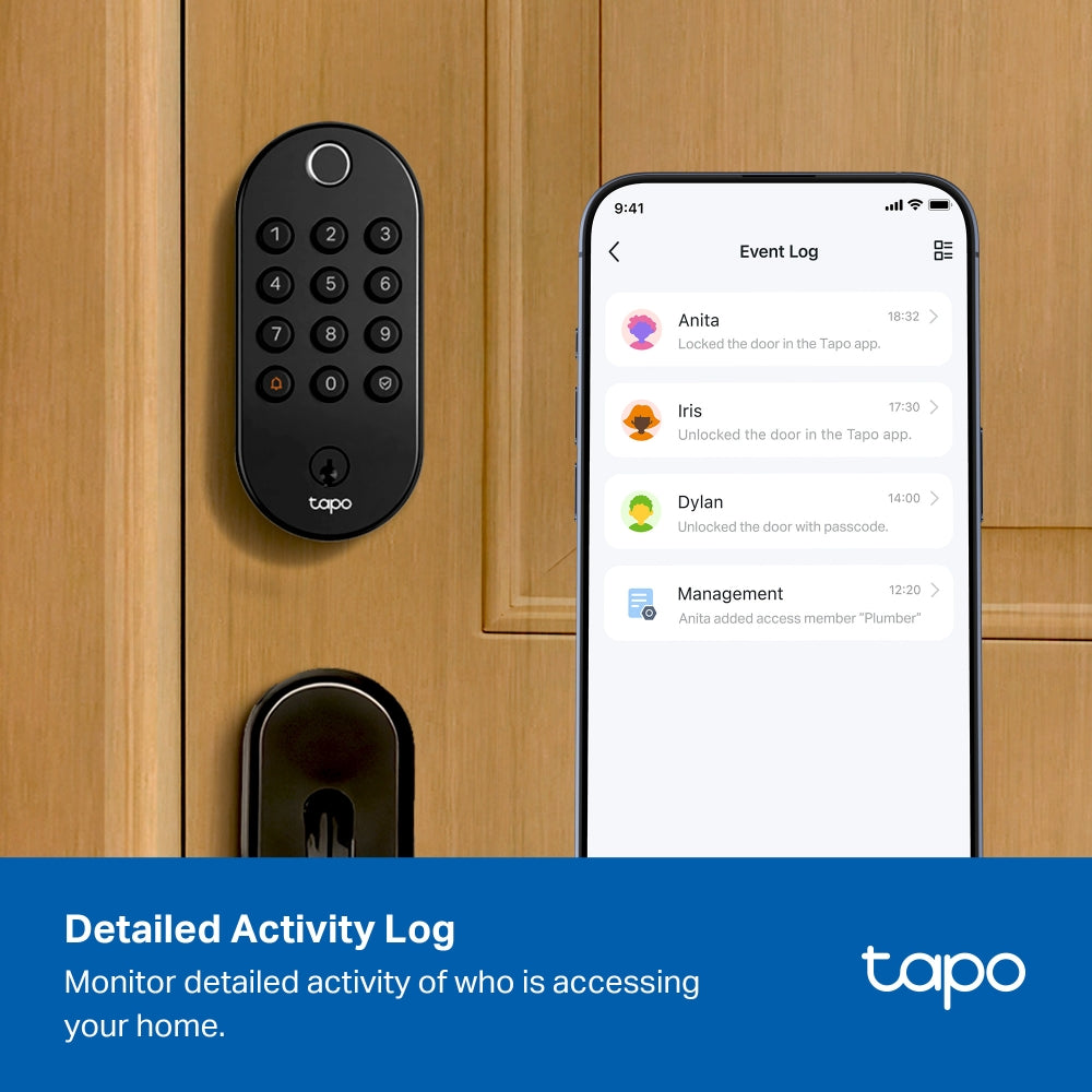 Tapo DL105 | Smart Wi-Fi Door Lock
