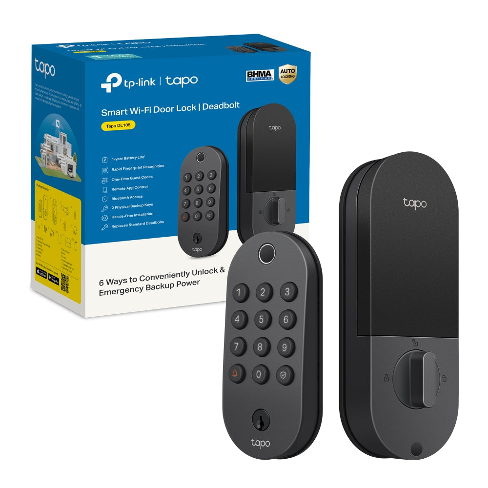 Tapo DL105 | Smart Wi-Fi Door Lock