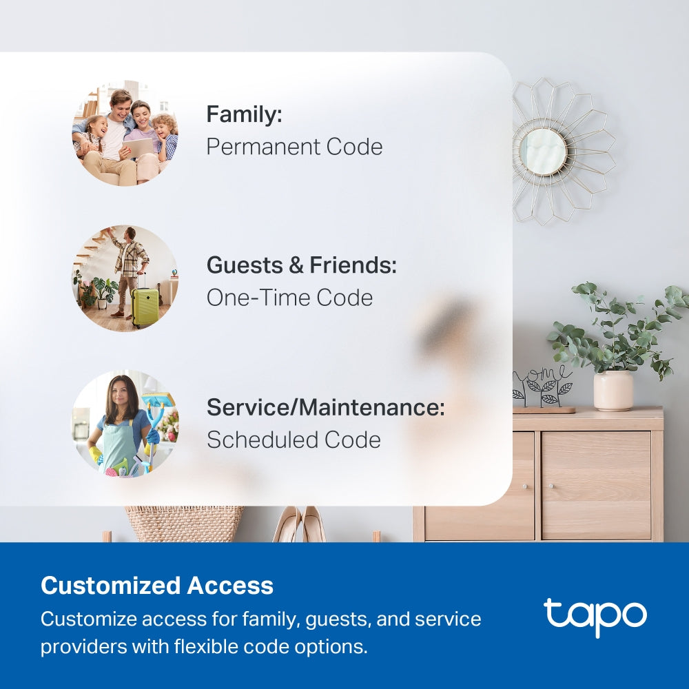 Tapo DL105 | Smart Wi-Fi Door Lock
