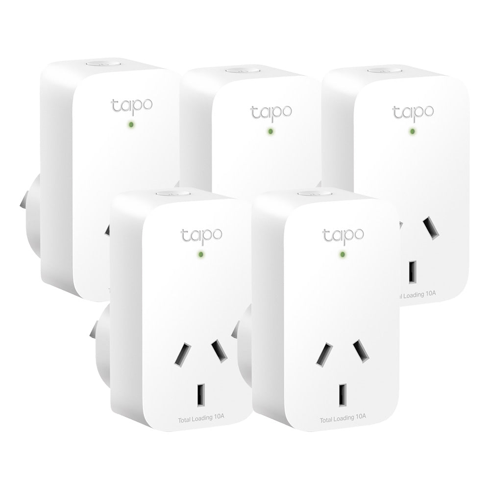 Tapo P100 smart Wi-Fi plug with app control, voice commands, and compact design