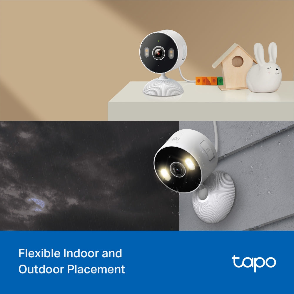 Tapo Indoor/Outdoor Wi-Fi Home Security Camera, Tapo C113(2-pack)