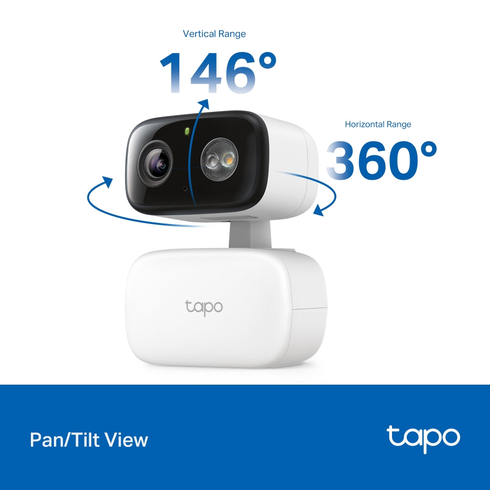Tapo C206 | Indoor/Outdoor Security Wi-Fi Camera, 1080P, AI Detection