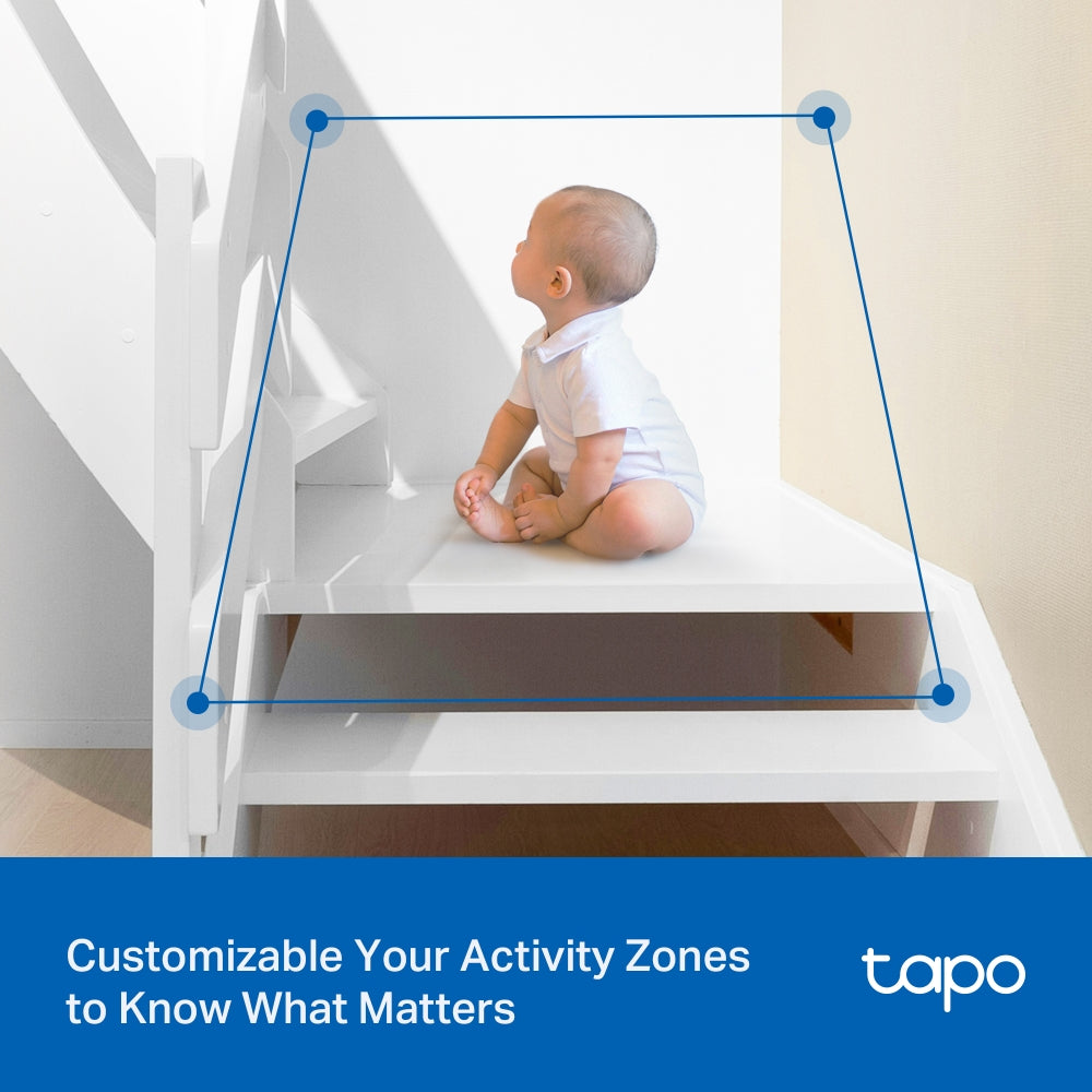 Tapo C206 | Indoor/Outdoor Security Wi-Fi Camera, 1080P, AI Detection