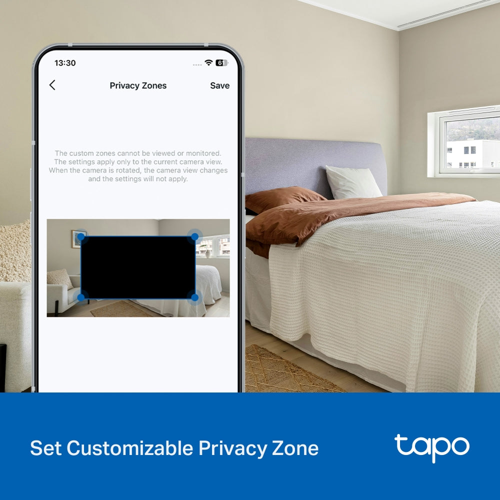 Tapo C206 | Indoor/Outdoor Security Wi-Fi Camera, 1080P, AI Detection