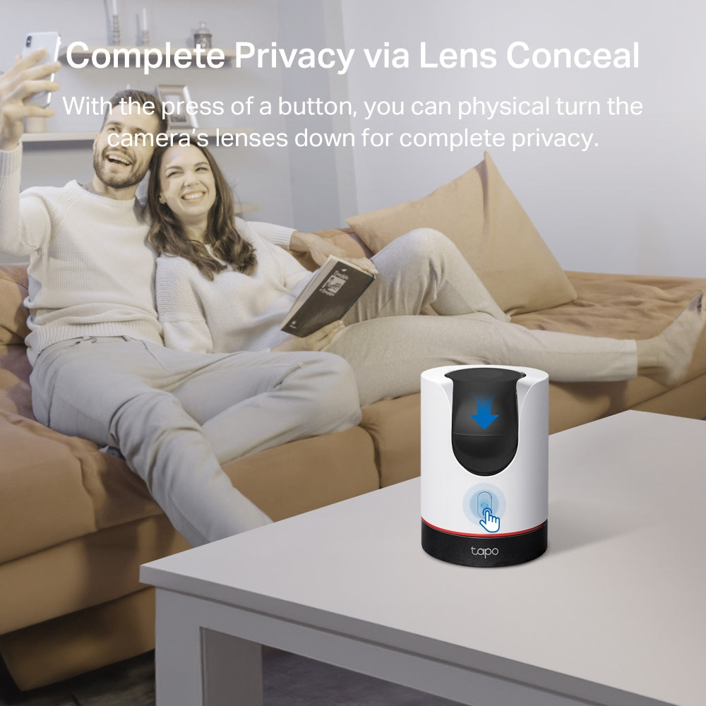 Tapo C225 | Pan/Tilt AI Home Security Wi-Fi Camera