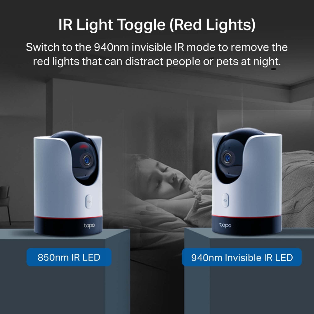 Tapo C225 | Pan/Tilt AI Home Security Wi-Fi Camera