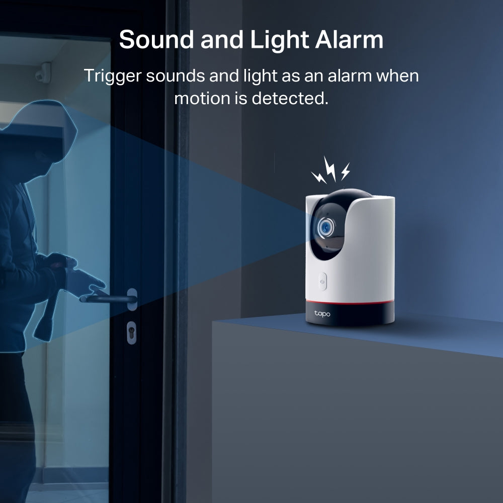 Tapo C225 | Pan/Tilt AI Home Security Wi-Fi Camera