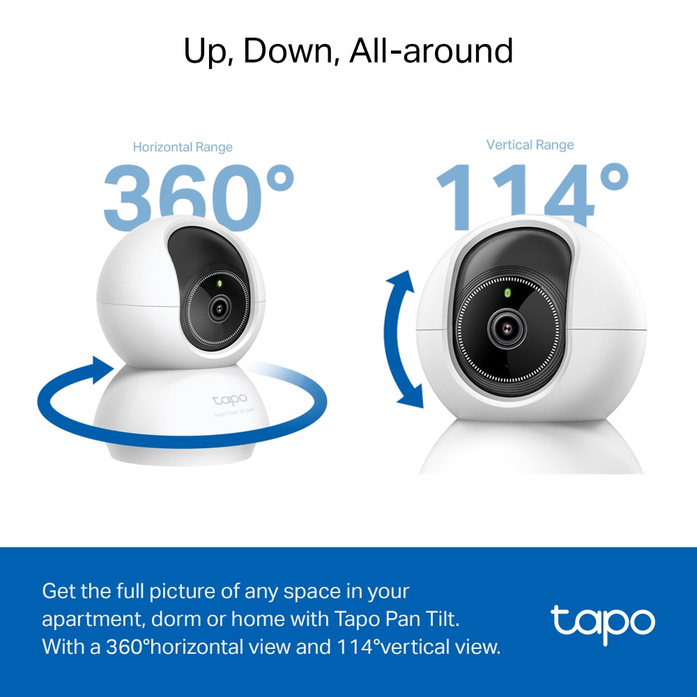 Tapo 3K Indoor Camera Kit (2 Cameras)