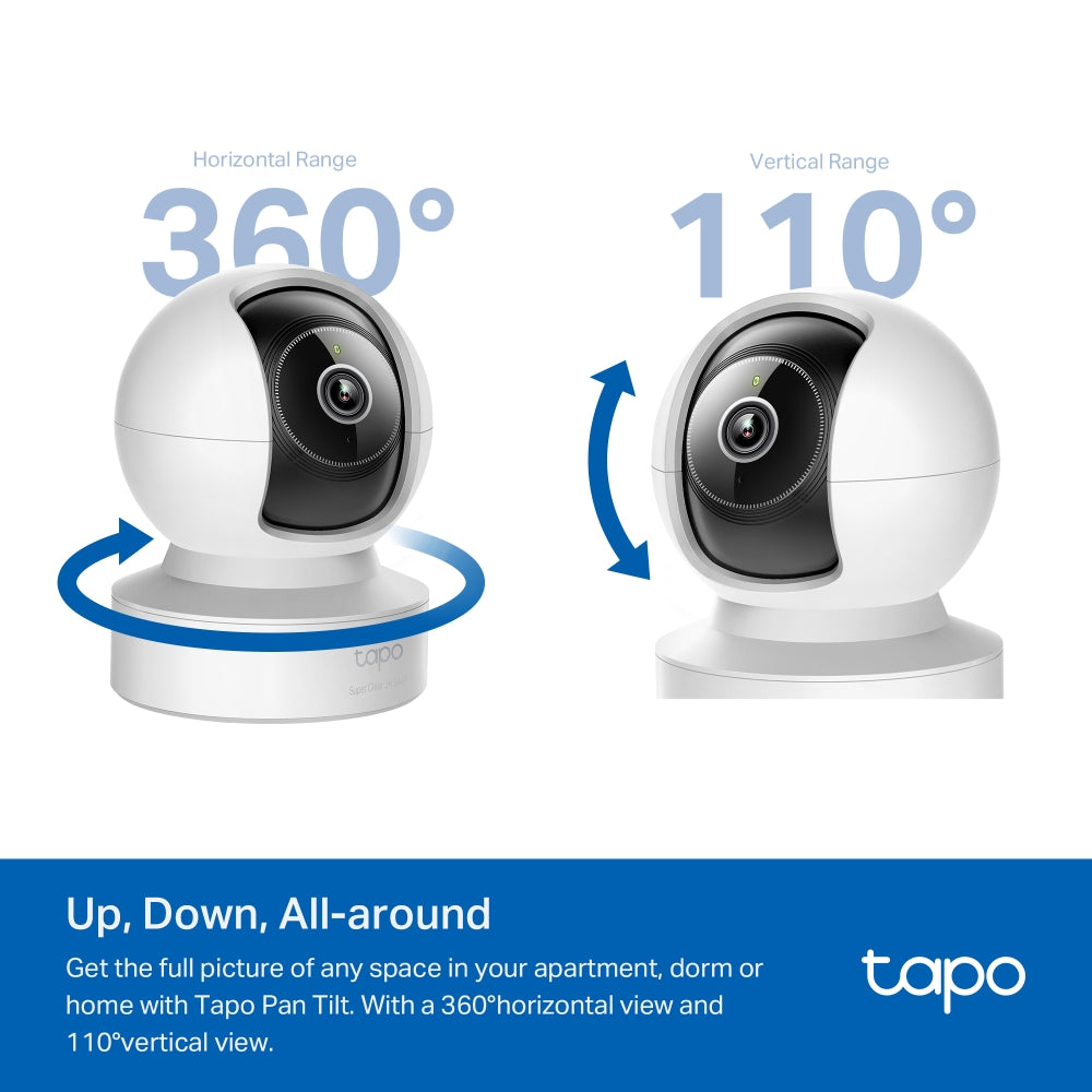 Tapo C232 | Pan/Tilt AI Home Security Wi-Fi Camera