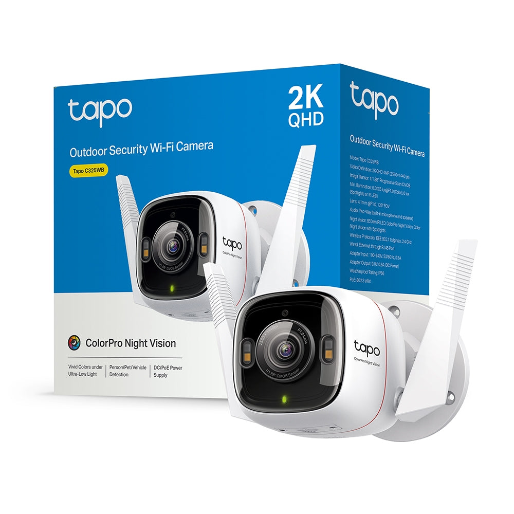 Tapo C325WB(2-pack) | Outdoor Security Wi-Fi Camera