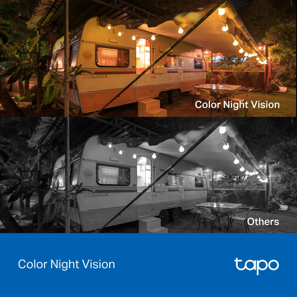 2K 3MP Battery-Powered Outdoor Security Camera, Tapo C411(2-pack)