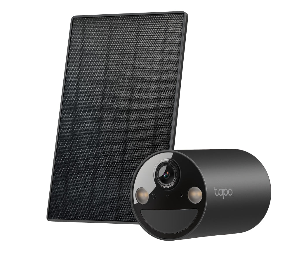 2K 3MP Solar-Powered Security Camera Kit, Tapo C411 KIT(2-pack)