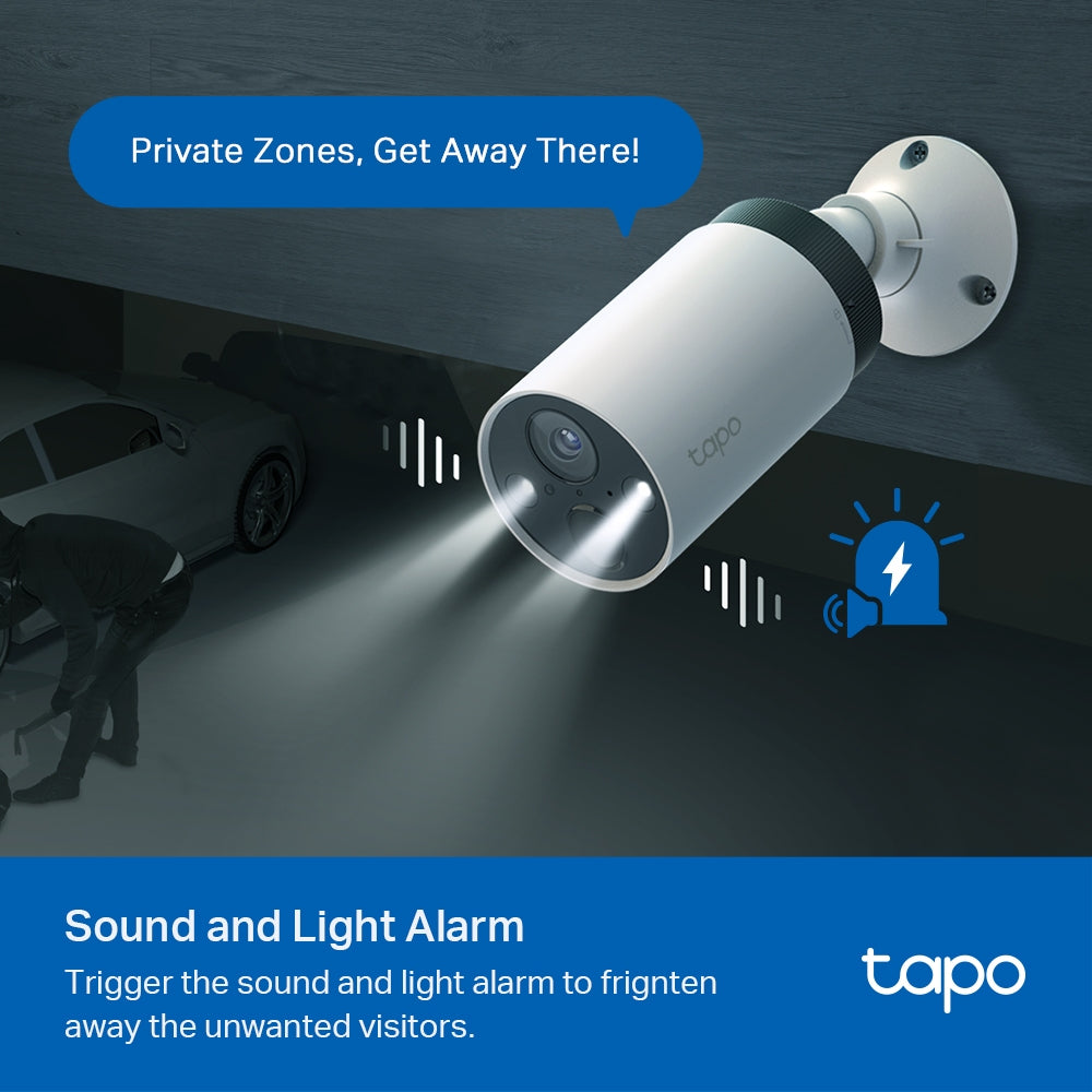 Tapo C420S4 | Smart Wire-Free Security Camera System, 4-Camera System