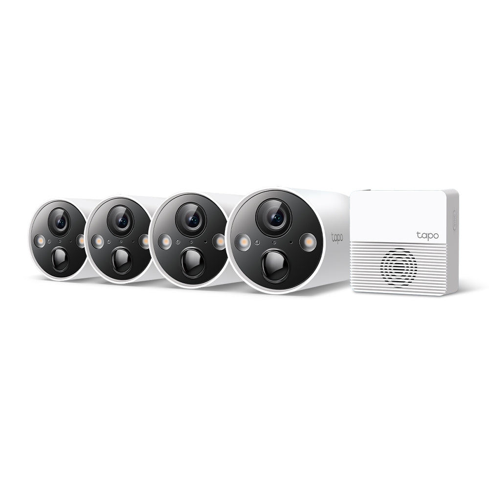 Tapo C420S4 | Smart Wire-Free Security Camera System, 4-Camera System