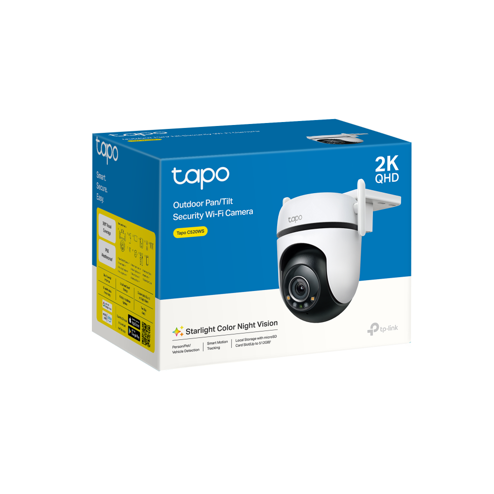 Tapo C520WS | Outdoor Pan/Tilt Security Wi-Fi Camera