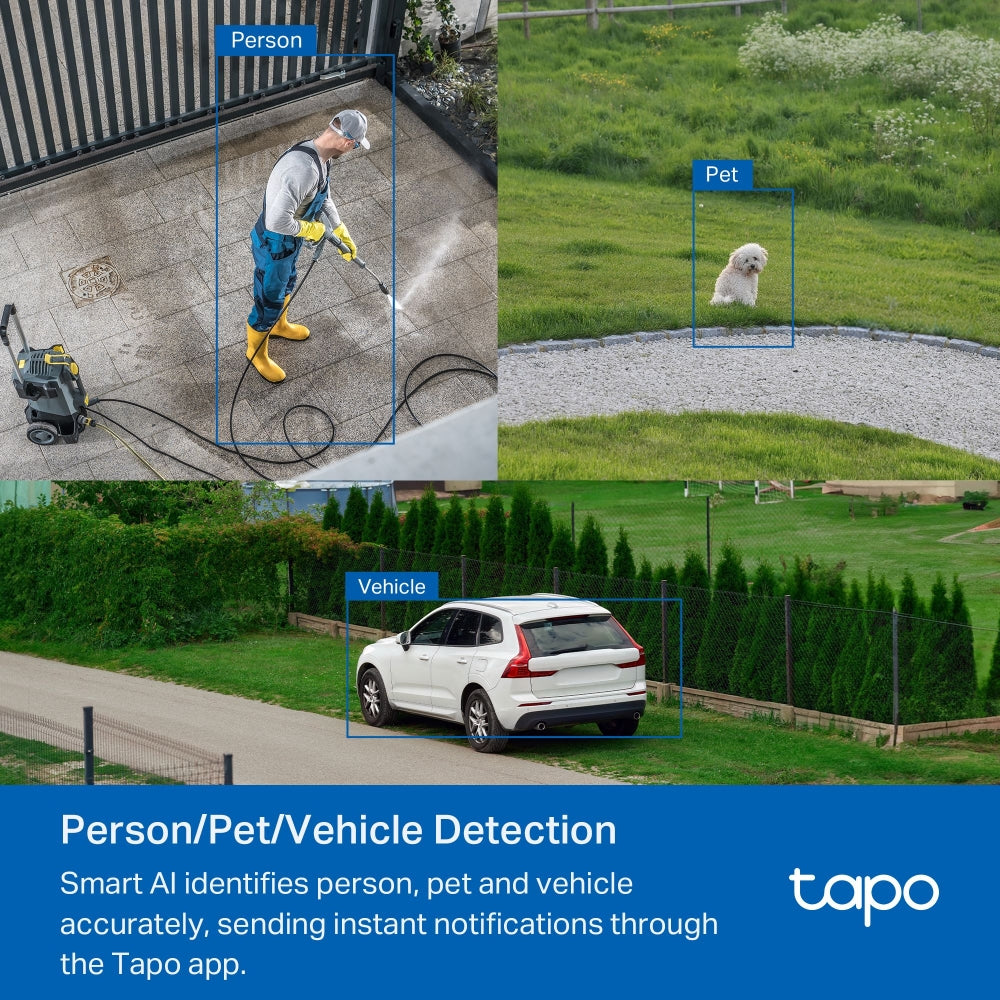 Outdoor Pan/Tilt Security Wi-Fi Camera, Tapo C530WS