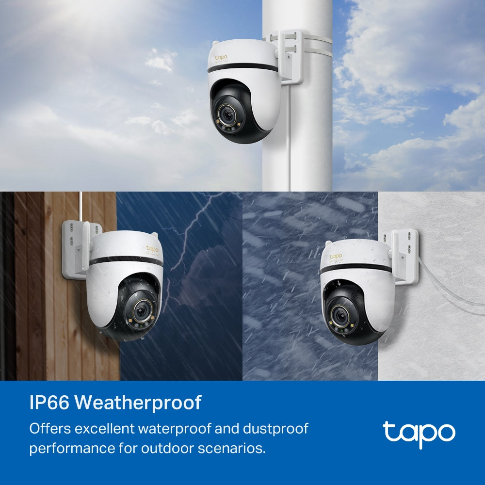 Outdoor Pan/Tilt Security Wi-Fi Camera, Tapo C530WS