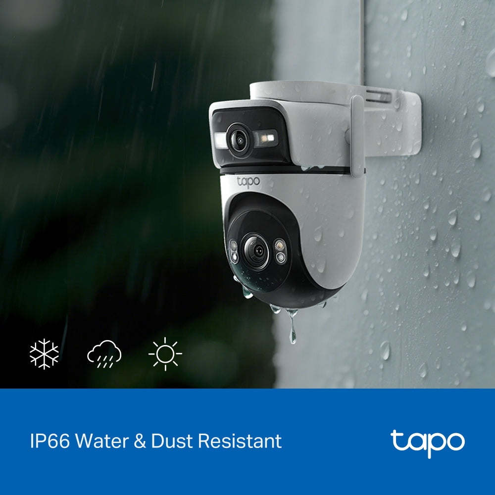 Tapo C545D | Outdoor Dual Lens Pan/Tilt Security Camera