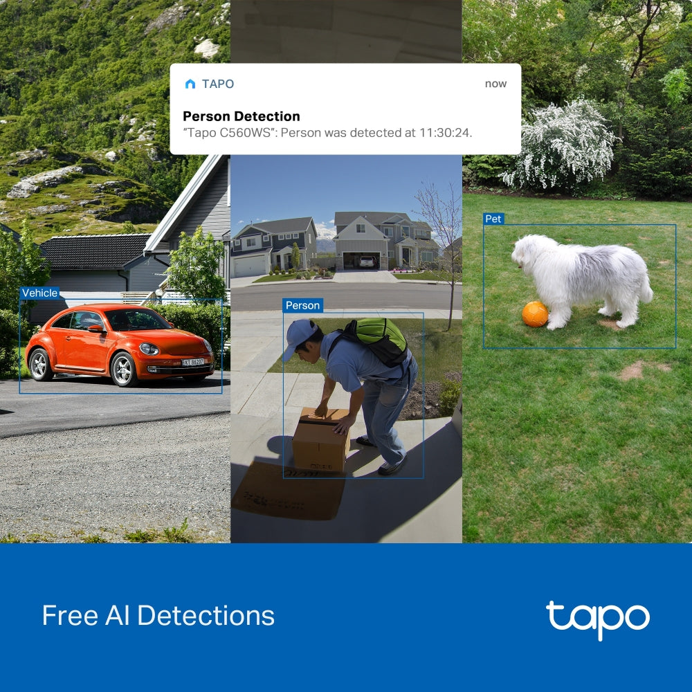 Tapo C560WS | 4K Outdoor Pan/Tilt Security Wi-Fi Camera
