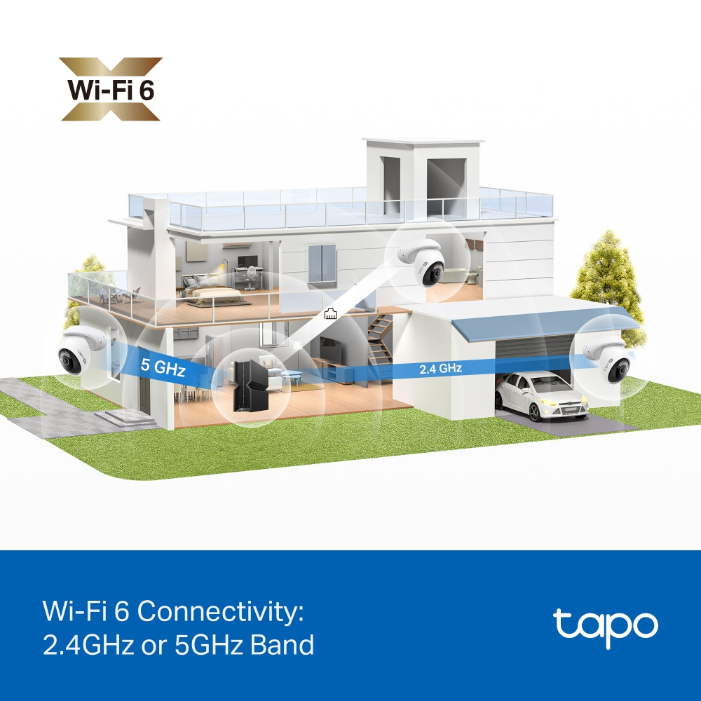 Tapo C560WS | 4K Outdoor Pan/Tilt Security Wi-Fi Camera