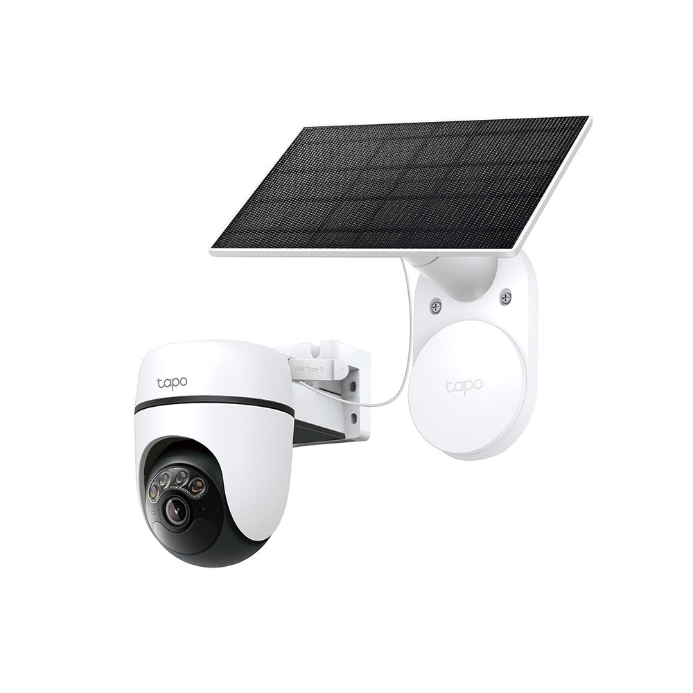 TC90 KIT | Solar-Powered Pan/Tilt Security Camera Kit