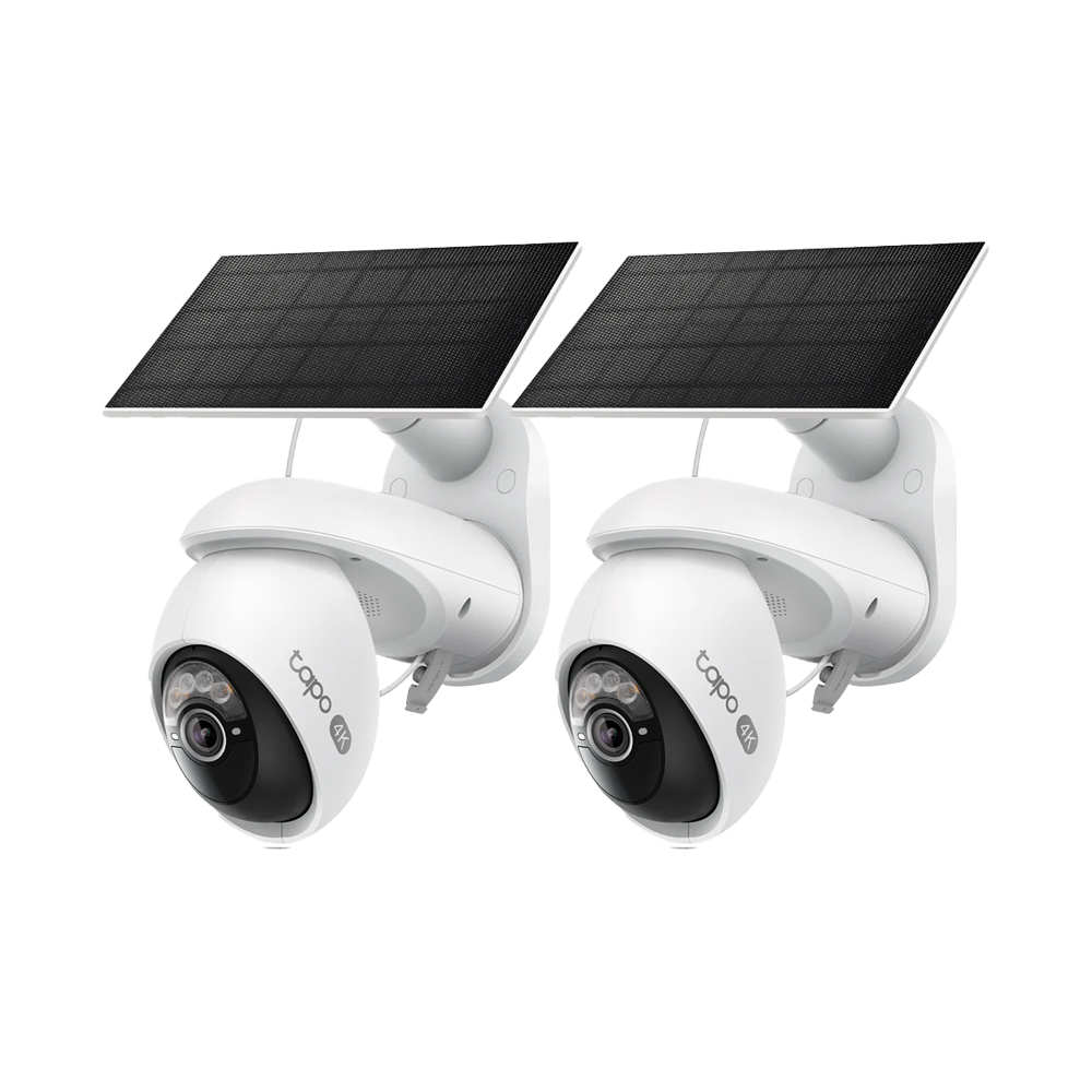 Tapo C660 KIT | Solar Pan/Tilt Security Camera Kit, 4K 8MP, AI Tracking