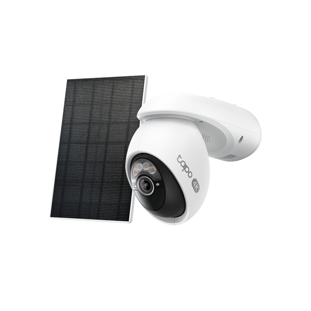 Tapo C660 KIT | 4K Solar-Powered Pan/Tilt Security Camera Kit