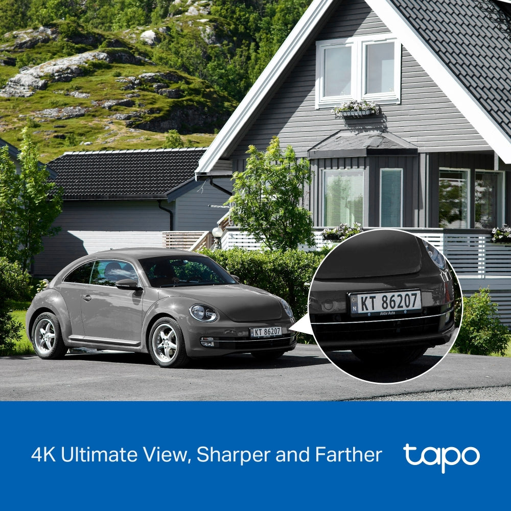 Tapo AI Full-Coverage Security Kit – 4K (4 Cameras + 4 Sensors)