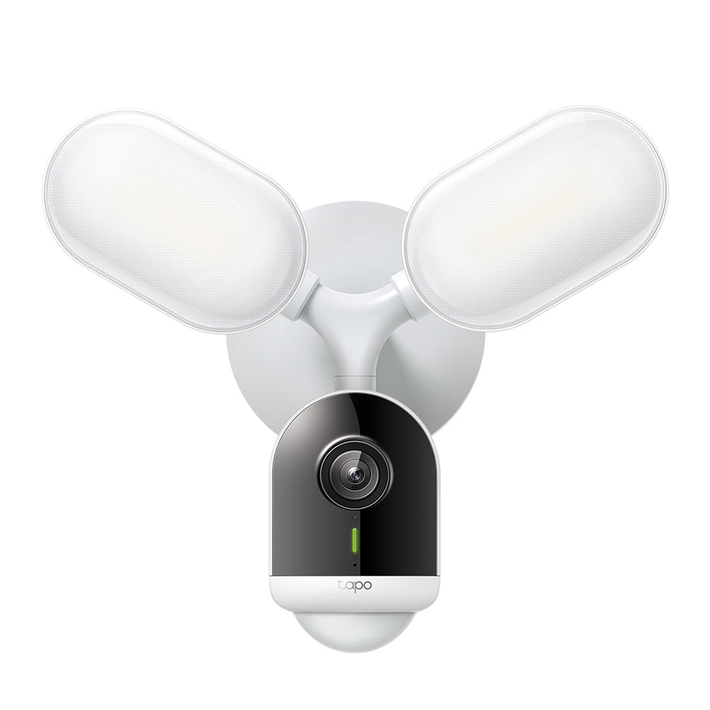 Tapo C720 floodlight security camera with 2K QHD resolution and IP65 weatherproof