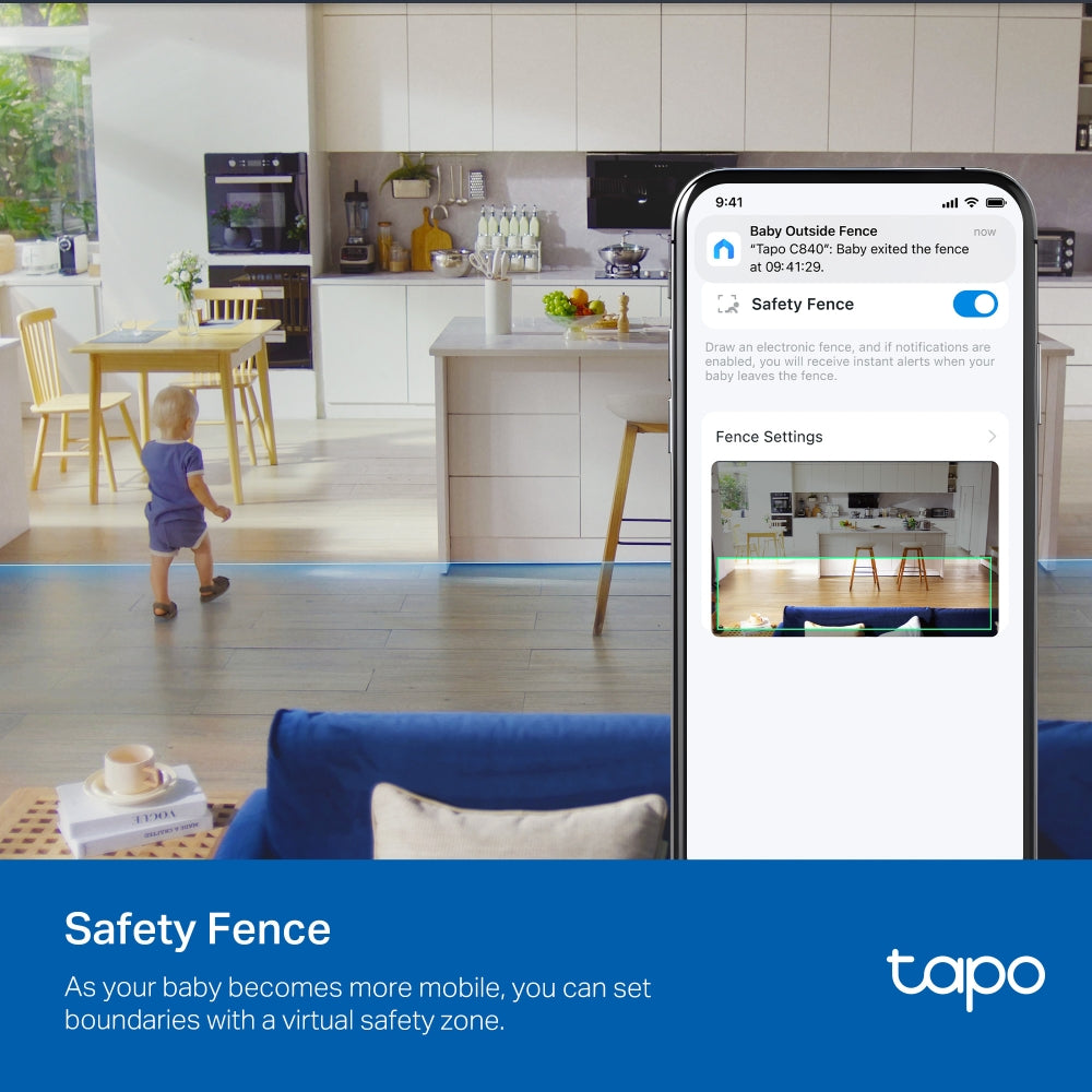 Tapo C840 | Dual-Lens Smart Baby Camera