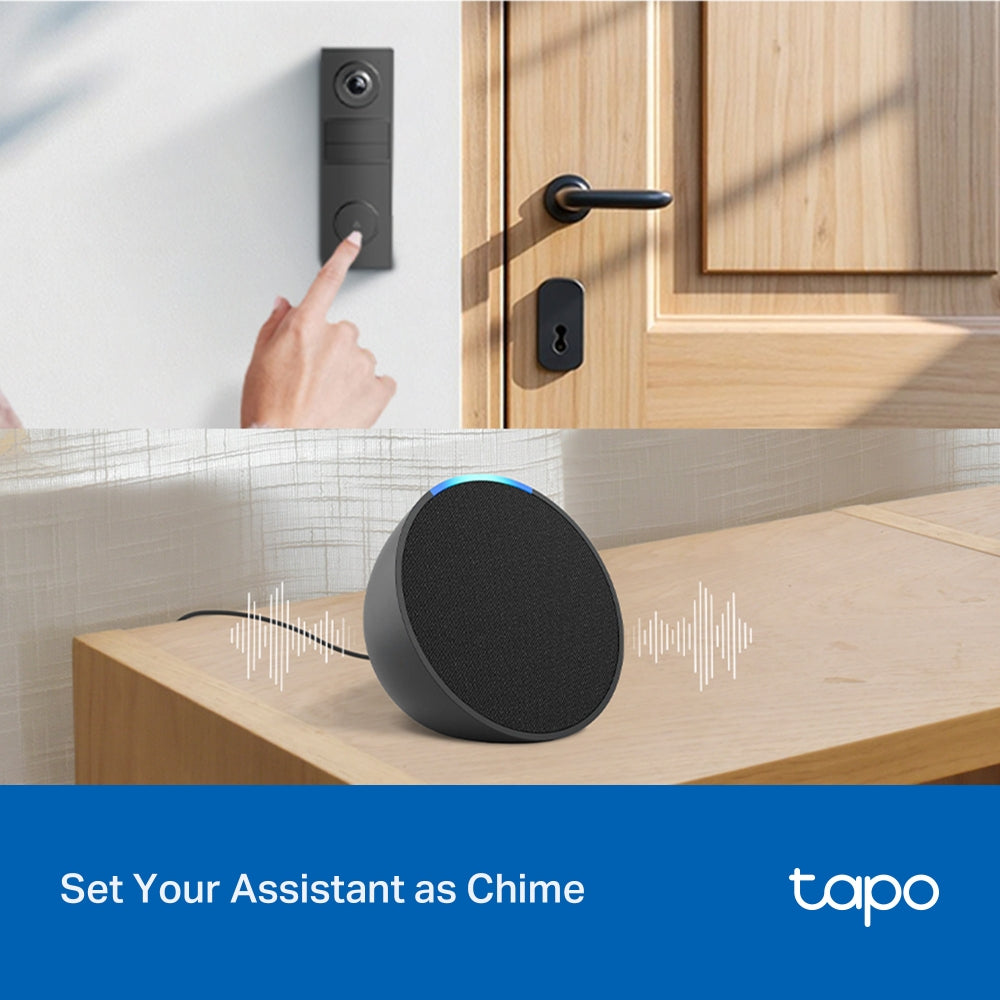 Tapo D205 | 2K Smart Video Doorbell Mini