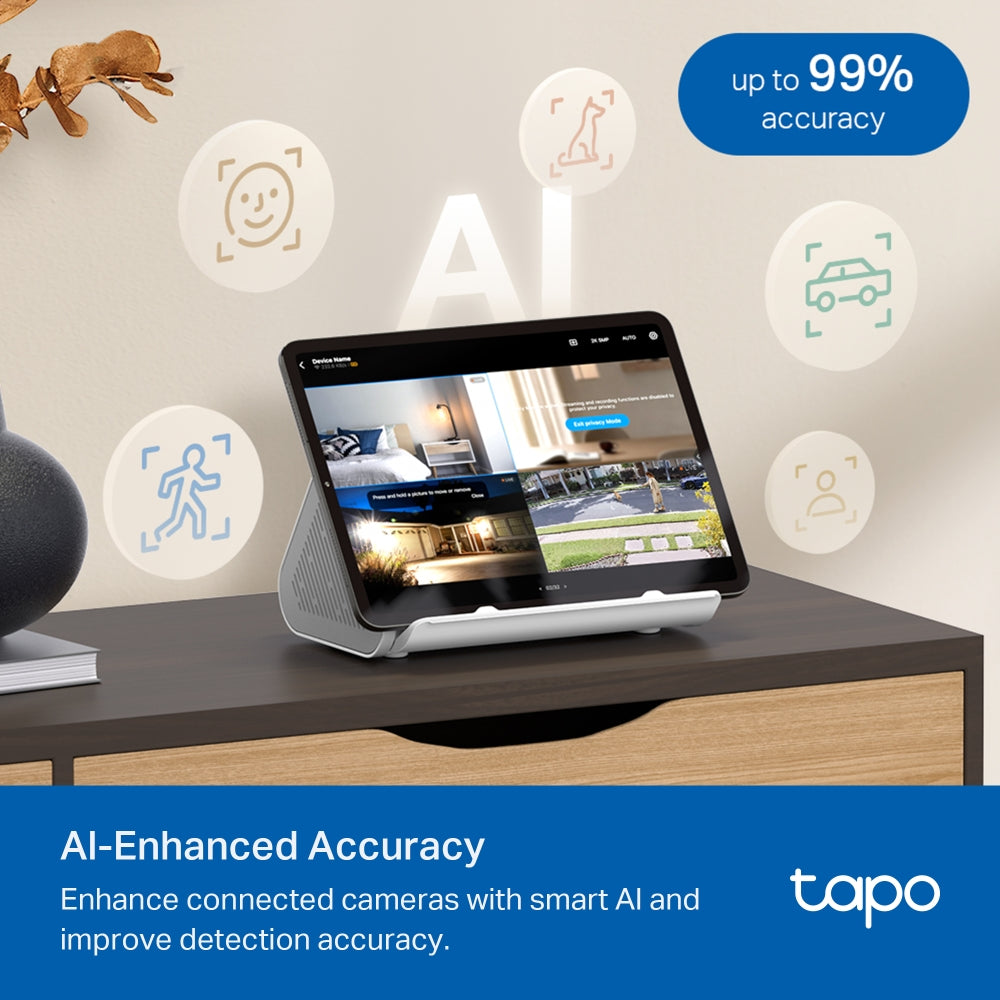 Tapo AI Outdoor Surveillance Kit – 2K (3 Cameras)
