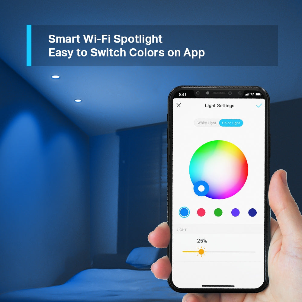 Smart Wi-Fi Spotlight, Multicolour, Tapo L630
