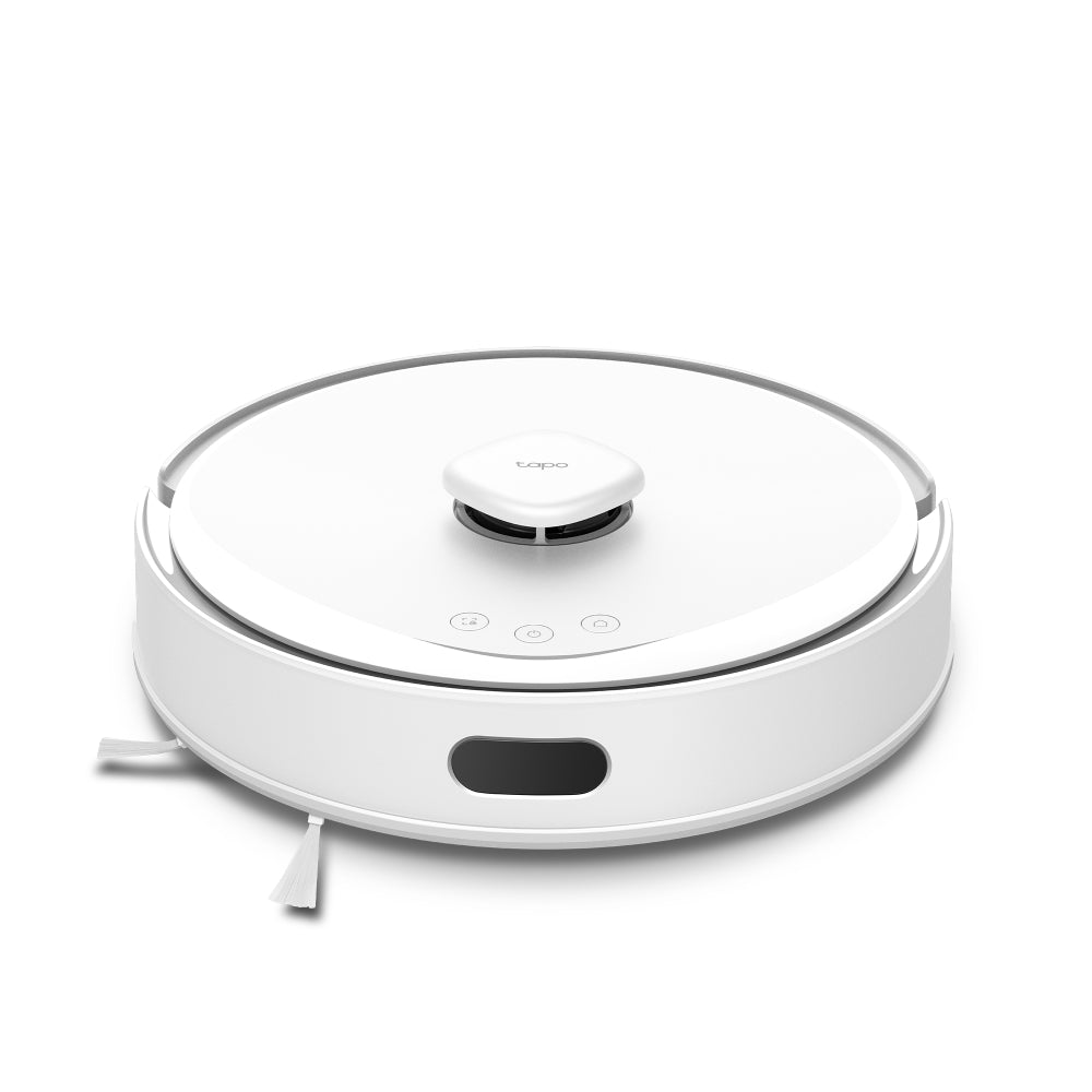 Effortless Living Gift Kit - Dual-Lens Pan/Tilt Security Camera + Robot Vacuum & Mop + Tapo Plushie + Free SD Card
