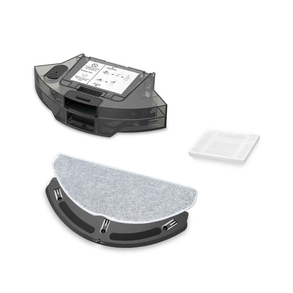 Tapo RVA500 | Tapo Robot Vacuum 2-in-1 Dustbin & Water Tank