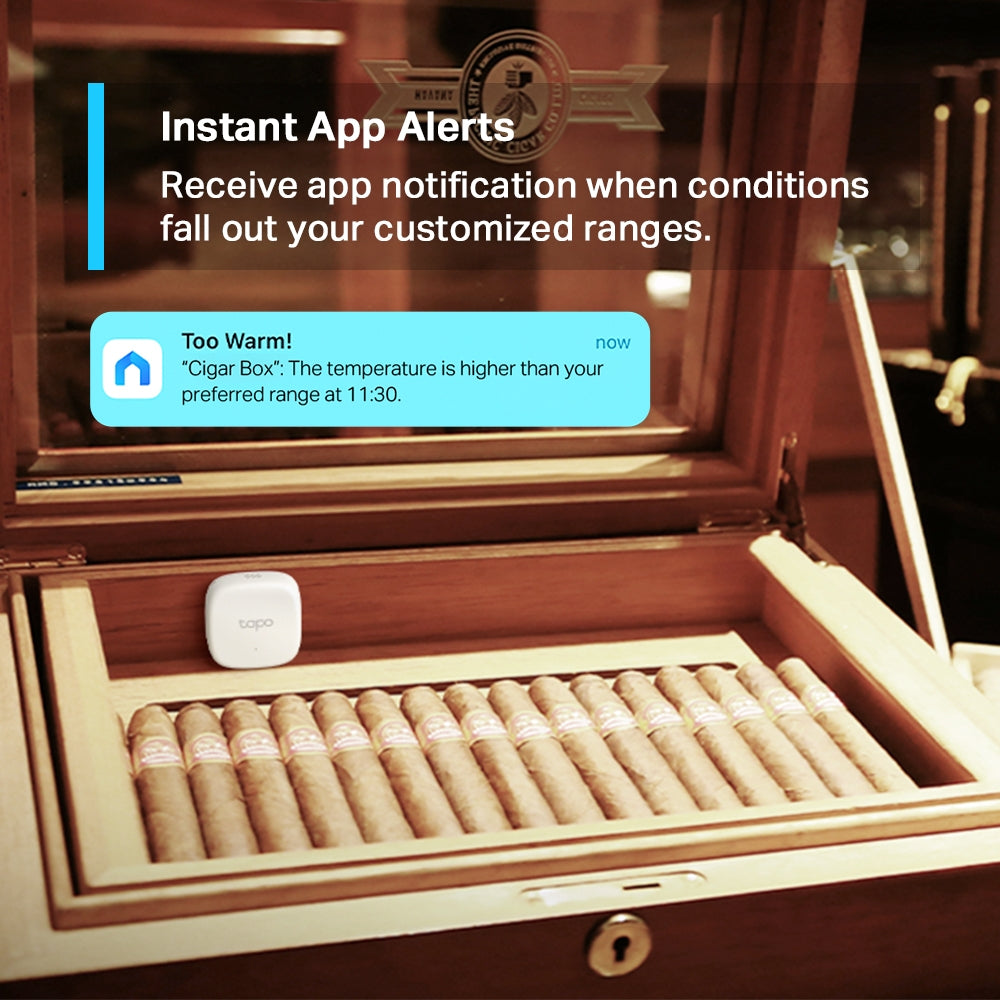 Tapo T310 | Tapo Smart Temperature & Humidity Monitor