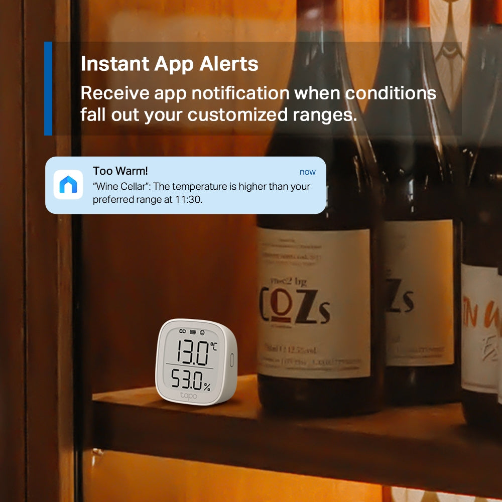 Tapo T315 (2-pack) | Tapo Smart Temperature & Humidity Monitor