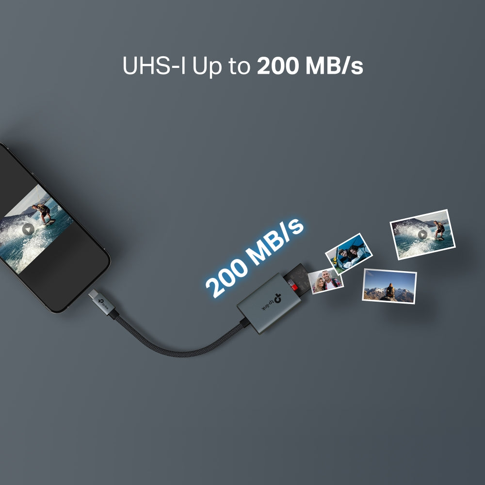 UA430C | USB 3.0 Type-C to SD & microSD 3.0 Card Reader