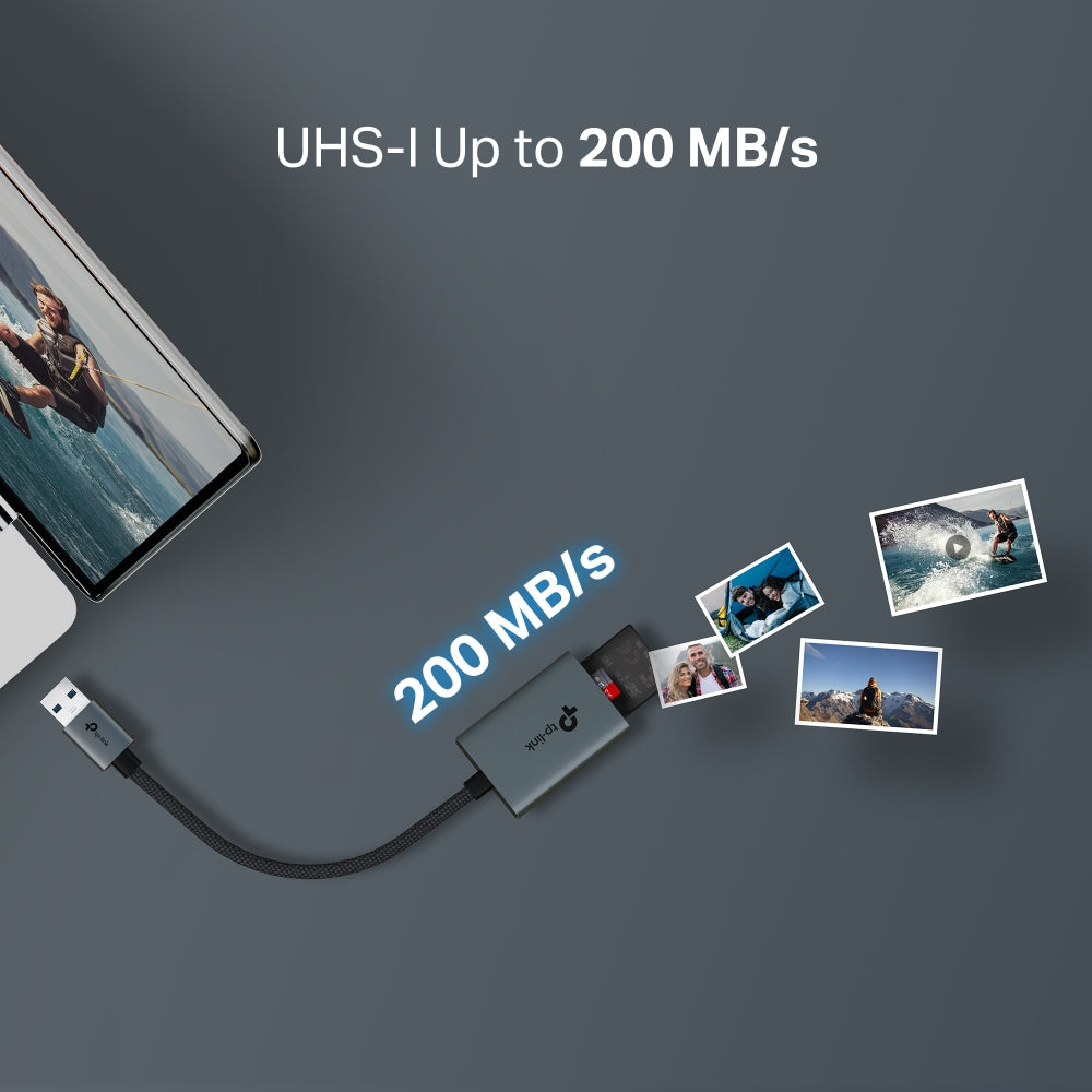 UA430 | USB 3.0 Type-A to SD & microSD 3.0 Card Reader