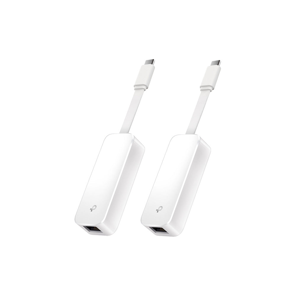 USB Type-C to RJ45 Gigabit Ethernet Network Adapter, UE300C(2-pack)