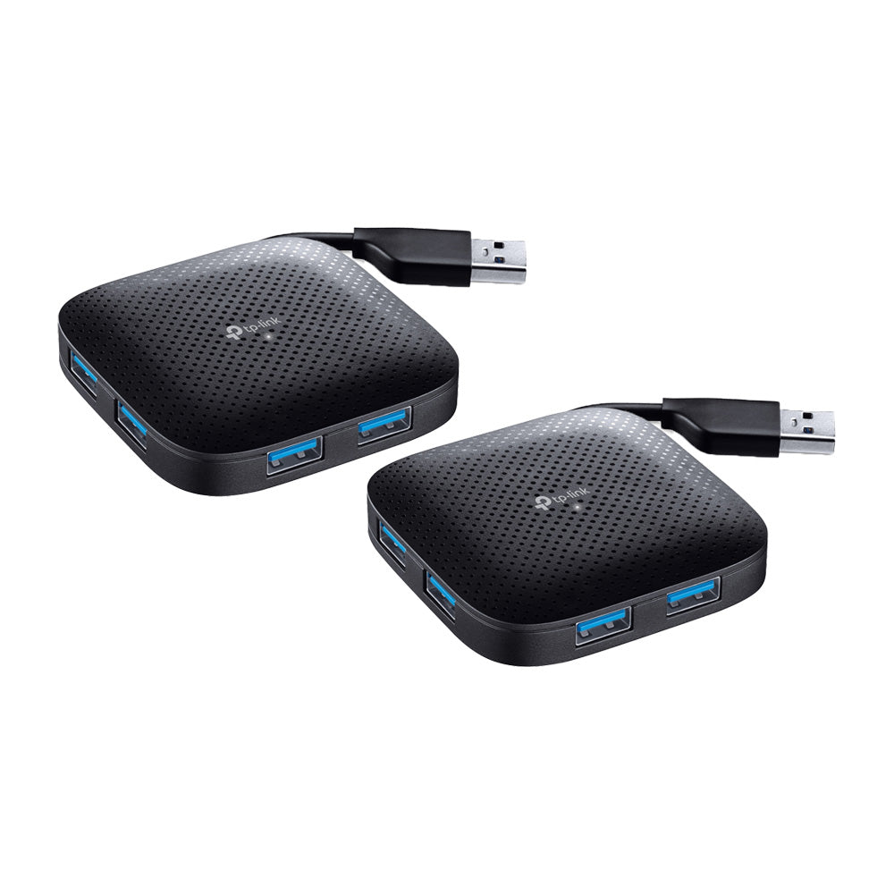 USB 3.0 4-Port Portable Hub, UH400(2-pack)