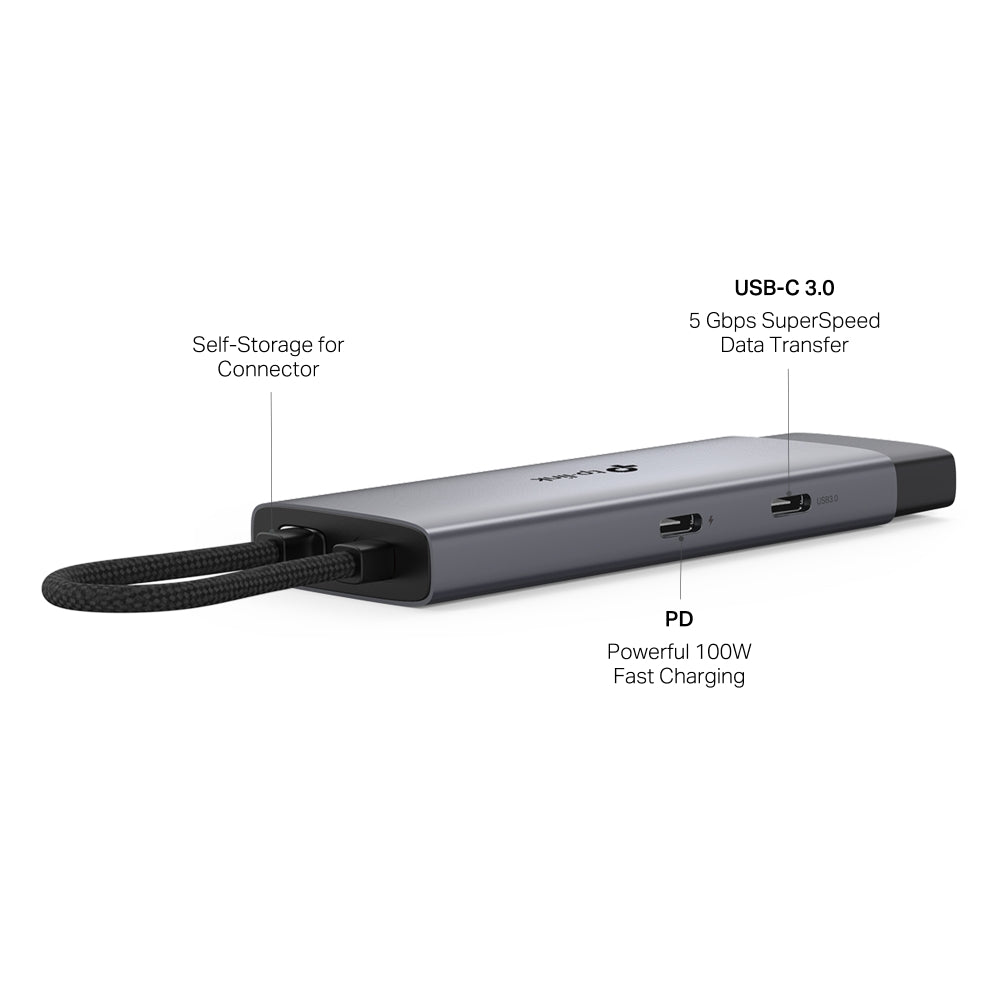 Tapo UH5020C USB-C hub with 4K@60Hz HDMI and 100W charging