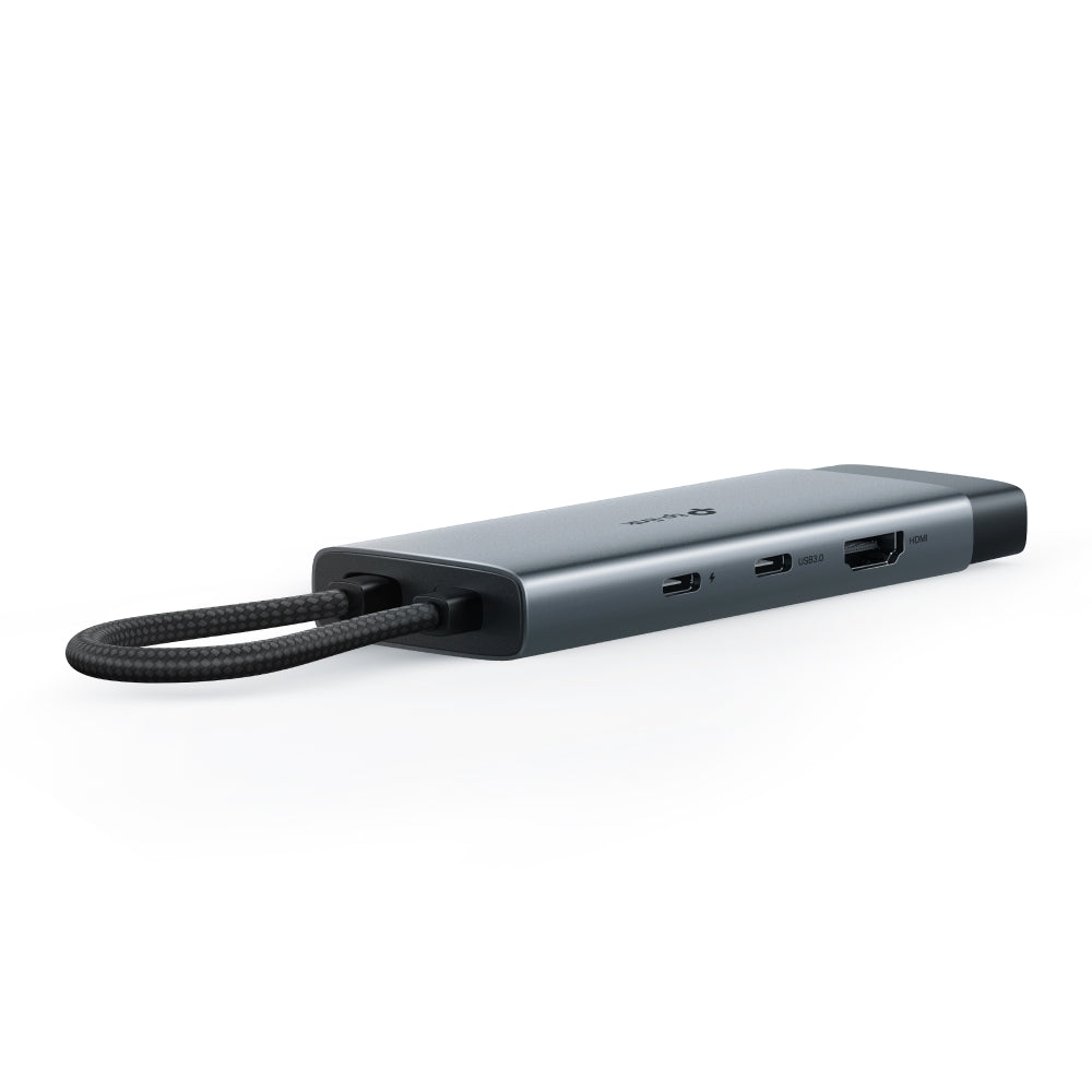 USB Type-C 6 in 1 Hub, UH6120C(2-pack)
