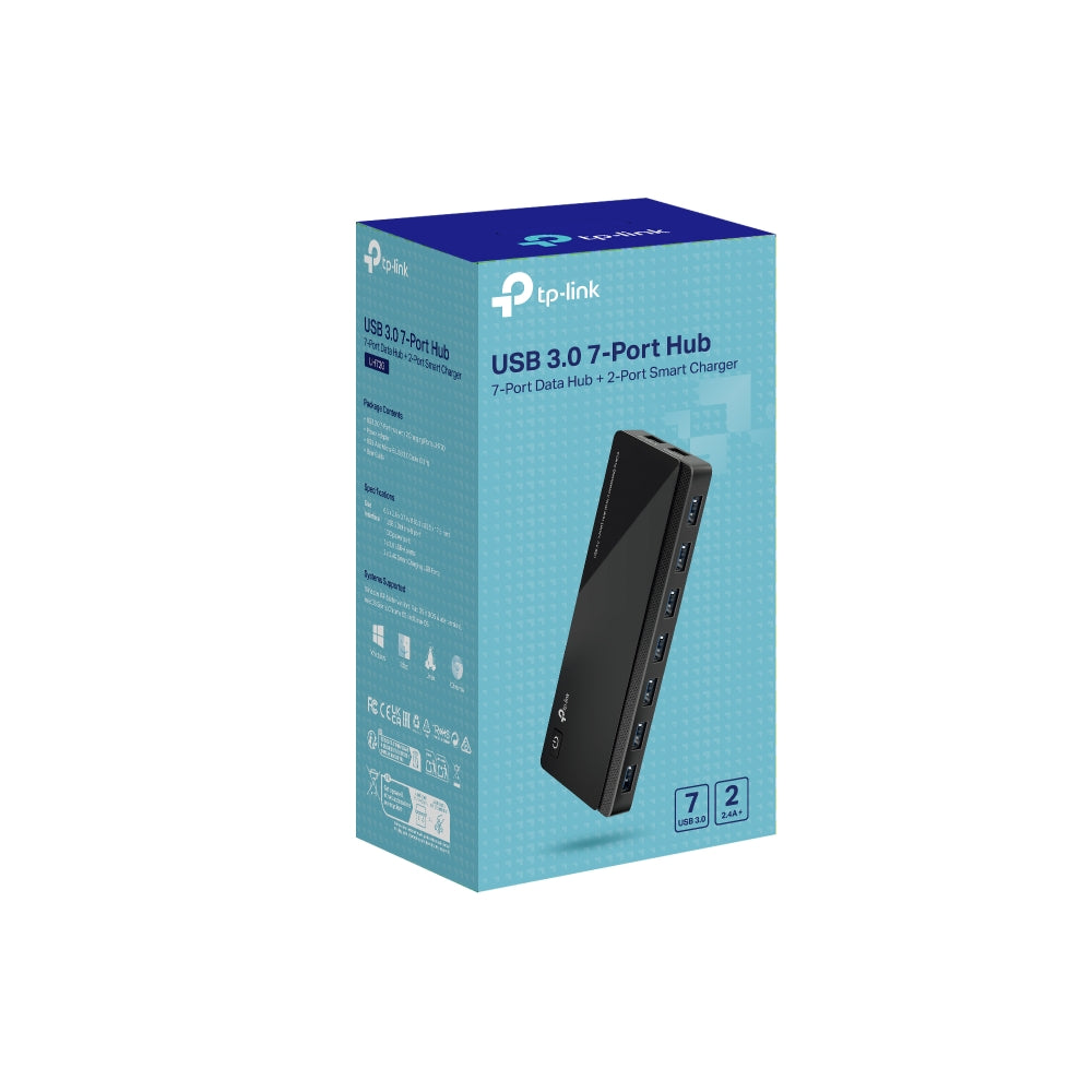 USB 3.0 7-Port Hub with 2 Charging Ports, UH720