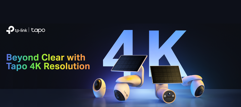 Beyond Clear with New Tapo 4K Camera Lineup