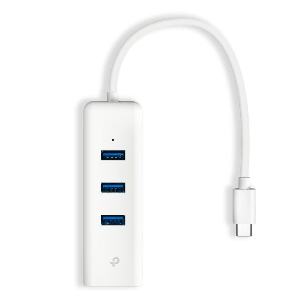 USB Type-C 3-Port Hub & Gigabit Ethernet Adapter, UE330C