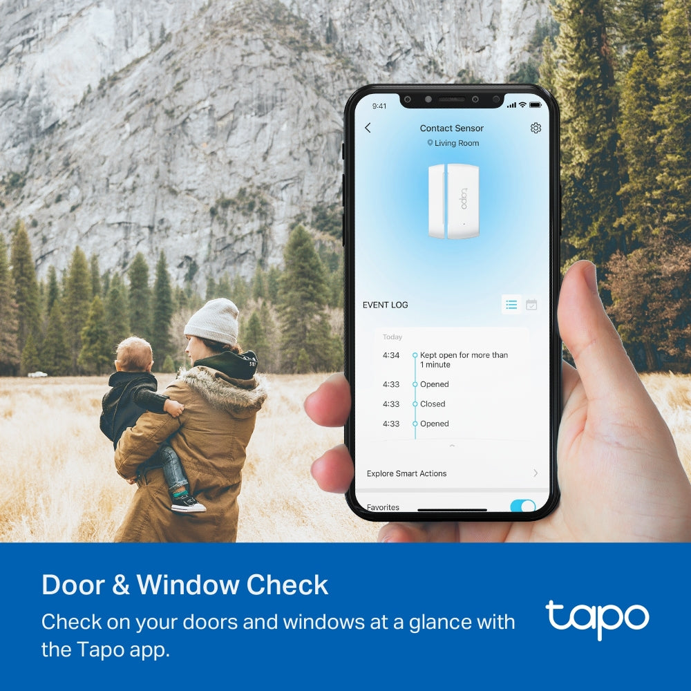Smart Contact Sensor, Tapo T110(2-pack)