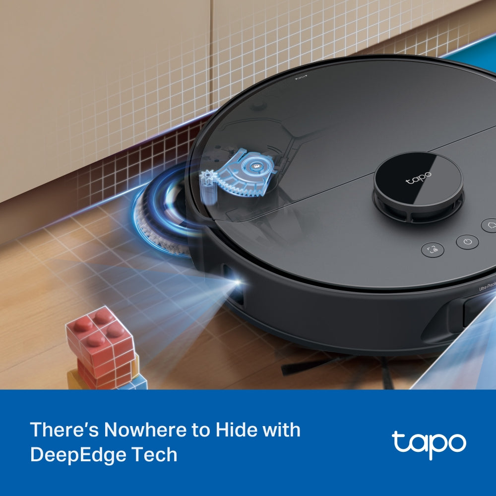 Tapo RV50 Pro Omni | AI Detection Robot Vacuum & Mop + All-in-One Self-Cleaning Station