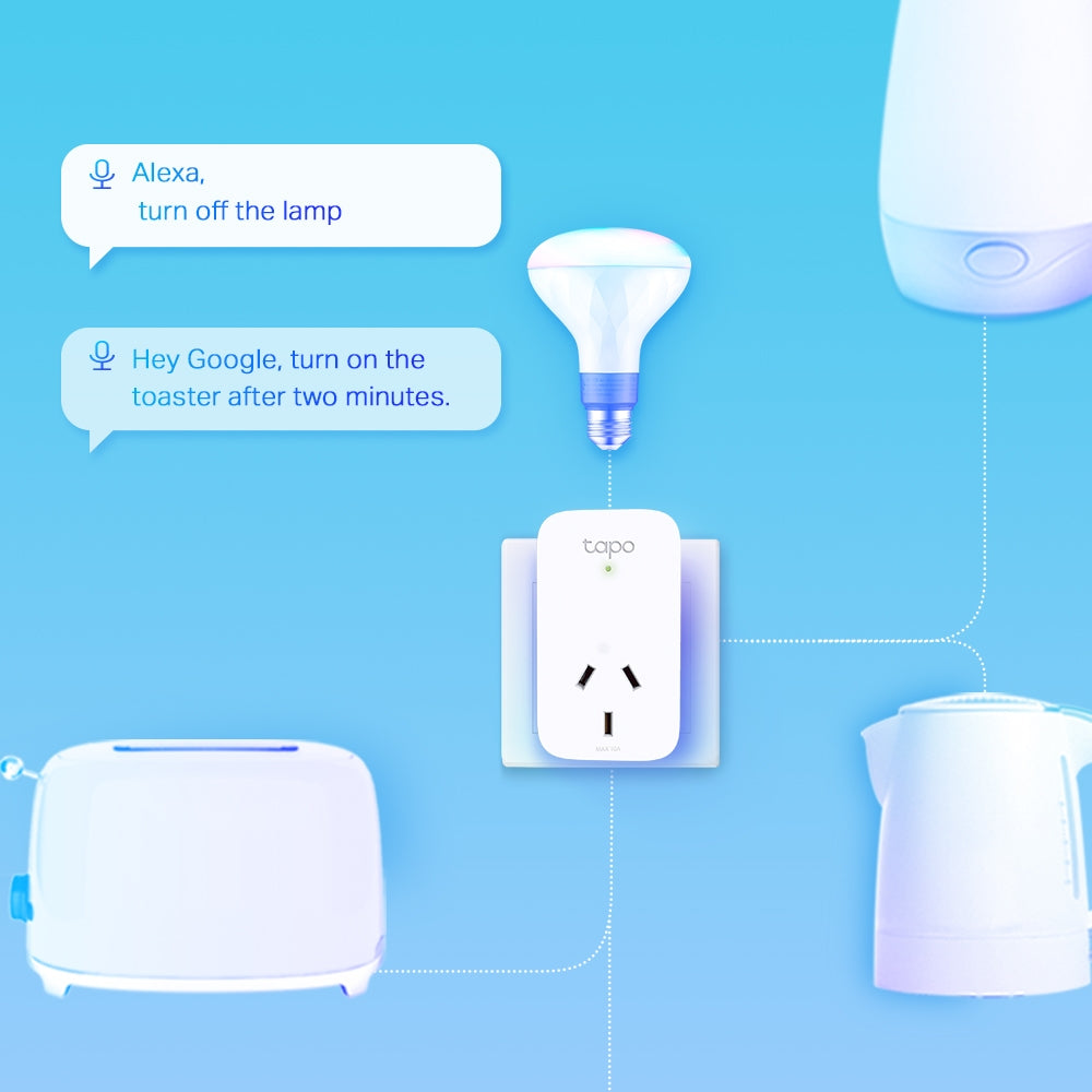 Mini Smart Wi-Fi Socket, Energy Monitoring, Tapo P110(5-pack)