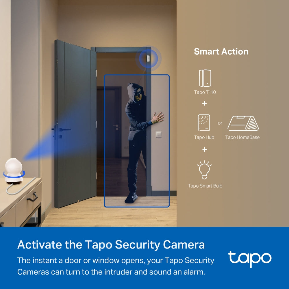 Smart Contact Sensor, Tapo T110(2-pack)